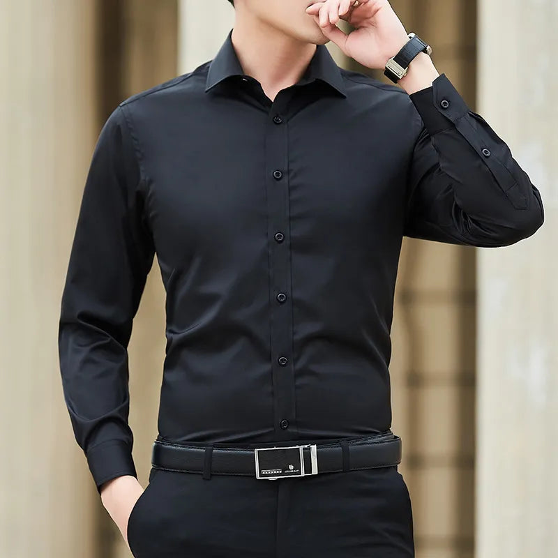 Men Shirt Fashion Classic , Shirt Brand Clothes