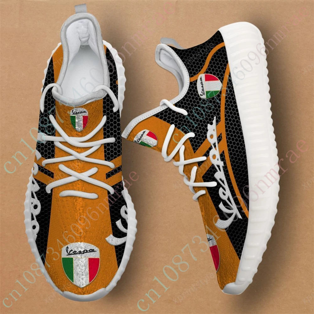 Vespa Sports Shoes For Men Lightweight Male Sneakers Big Size Men's Sneakers Unisex Tennis Casual Running Shoes Custom Logo