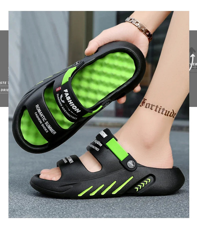 Men's Casual Sandal Original Men's Sandals 2024 Trending Summer Man Sandals Beach Shoes High Quality Shoes Mens Slippers Slipers