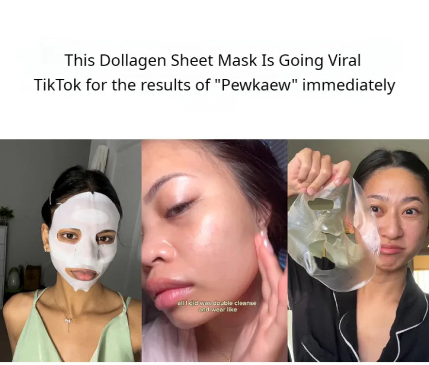 Collagen Mask Face Face Care Repair Barrier Firming Skin Pore Shrinking Anti-Wrinkle Hydrating Skin Care Masks