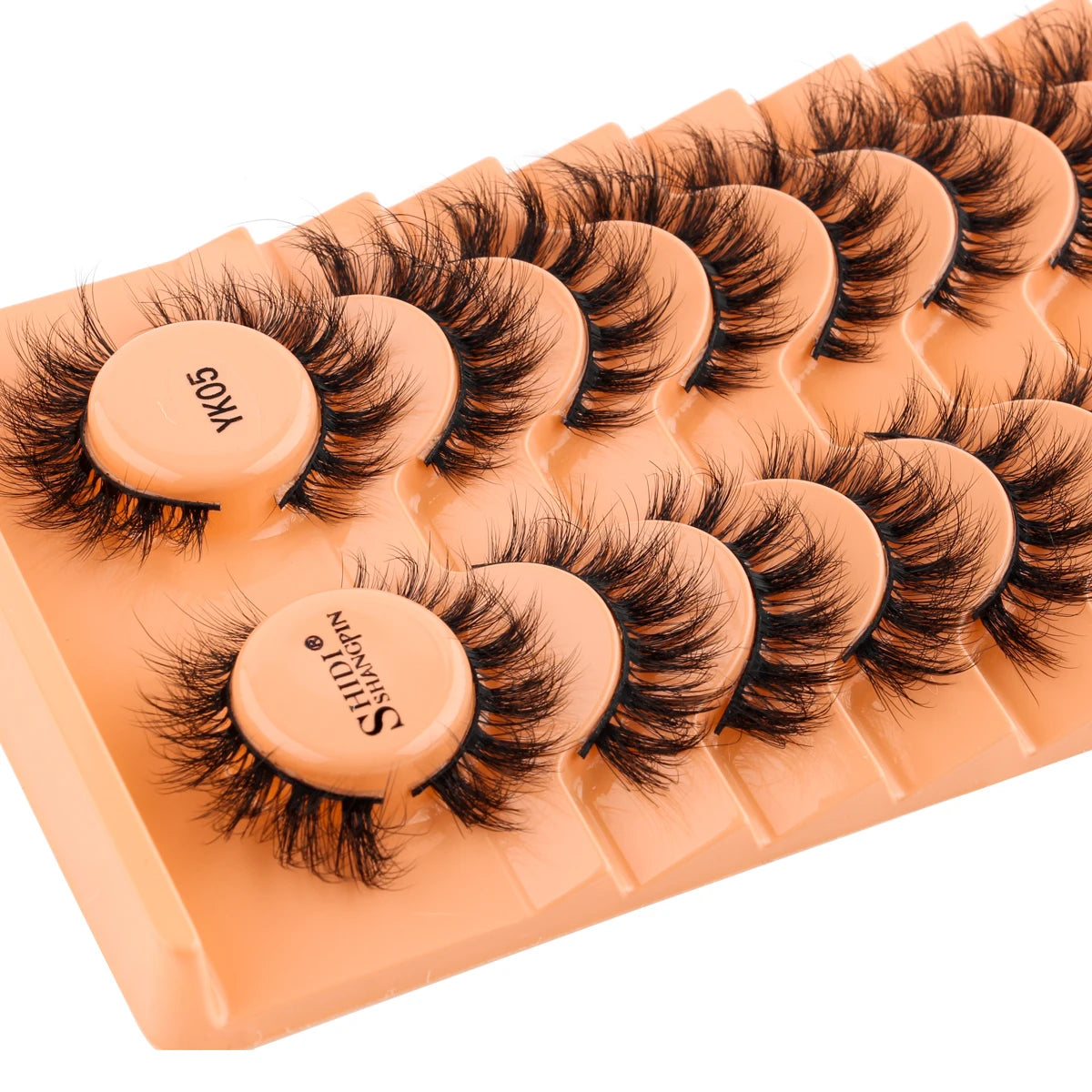 3/10 Pairs 3D Mink Lashes Maquillaje Fluffy Soft False Eyelashes Natural Long Curly Eye Lashes Eyelash Extension Makeup Supplies