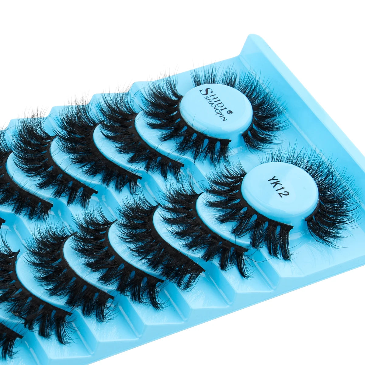 3/10 Pairs 3D Mink Lashes Maquillaje Fluffy Soft False Eyelashes Natural Long Curly Eye Lashes Eyelash Extension Makeup Supplies