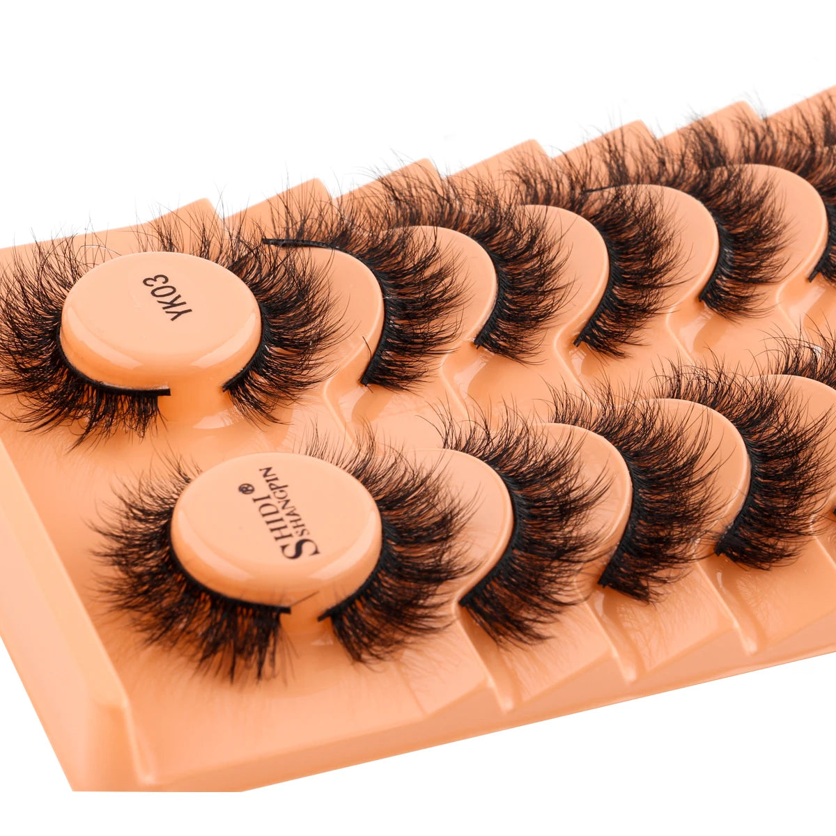 3/10 Pairs 3D Mink Lashes Maquillaje Fluffy Soft False Eyelashes Natural Long Curly Eye Lashes Eyelash Extension Makeup Supplies