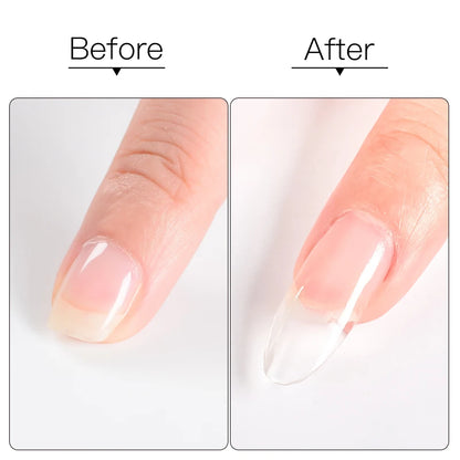 INCONTRA ATTRAVERSO Smalto per unghie gel per estensione bianco Gel acrilico per costruzione dura Vernice semipermanente Smalto gel rosa nudo per manicure UV