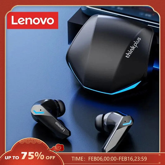 Lenovo GM2 Pro Auricolari Bluetooth 5.3 Auricolari sportivi Wireless In-Ear Gaming Cuffie musicali dual mode a bassa latenza Nuovo