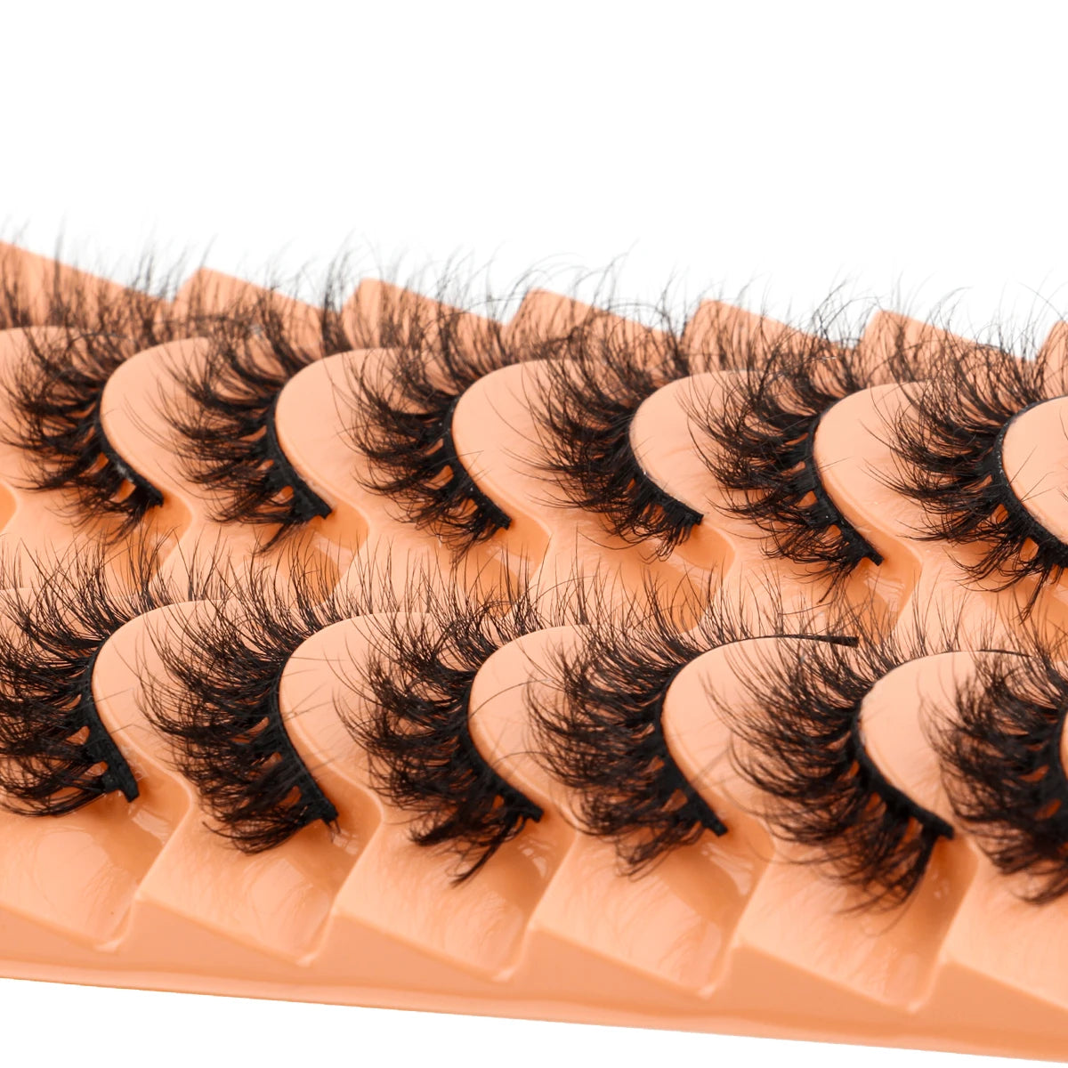 3/10 Pairs 3D Mink Lashes Maquillaje Fluffy Soft False Eyelashes Natural Long Curly Eye Lashes Eyelash Extension Makeup Supplies