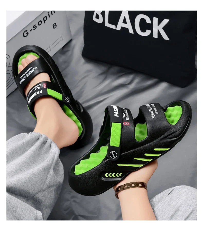 Men's Casual Sandal Original Men's Sandals 2024 Trending Summer Man Sandals Beach Shoes High Quality Shoes Mens Slippers Slipers