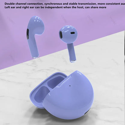 NUOVO Originale Air Pro 6 TWS Cuffie Senza Fili Fone Auricolari Bluetooth Mic Pod Auricolari In Ear Auricolari Sport Auricolare Per Xiaomi